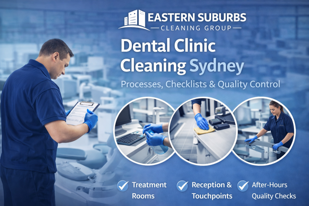 Dental clinic cleaning in Sydney