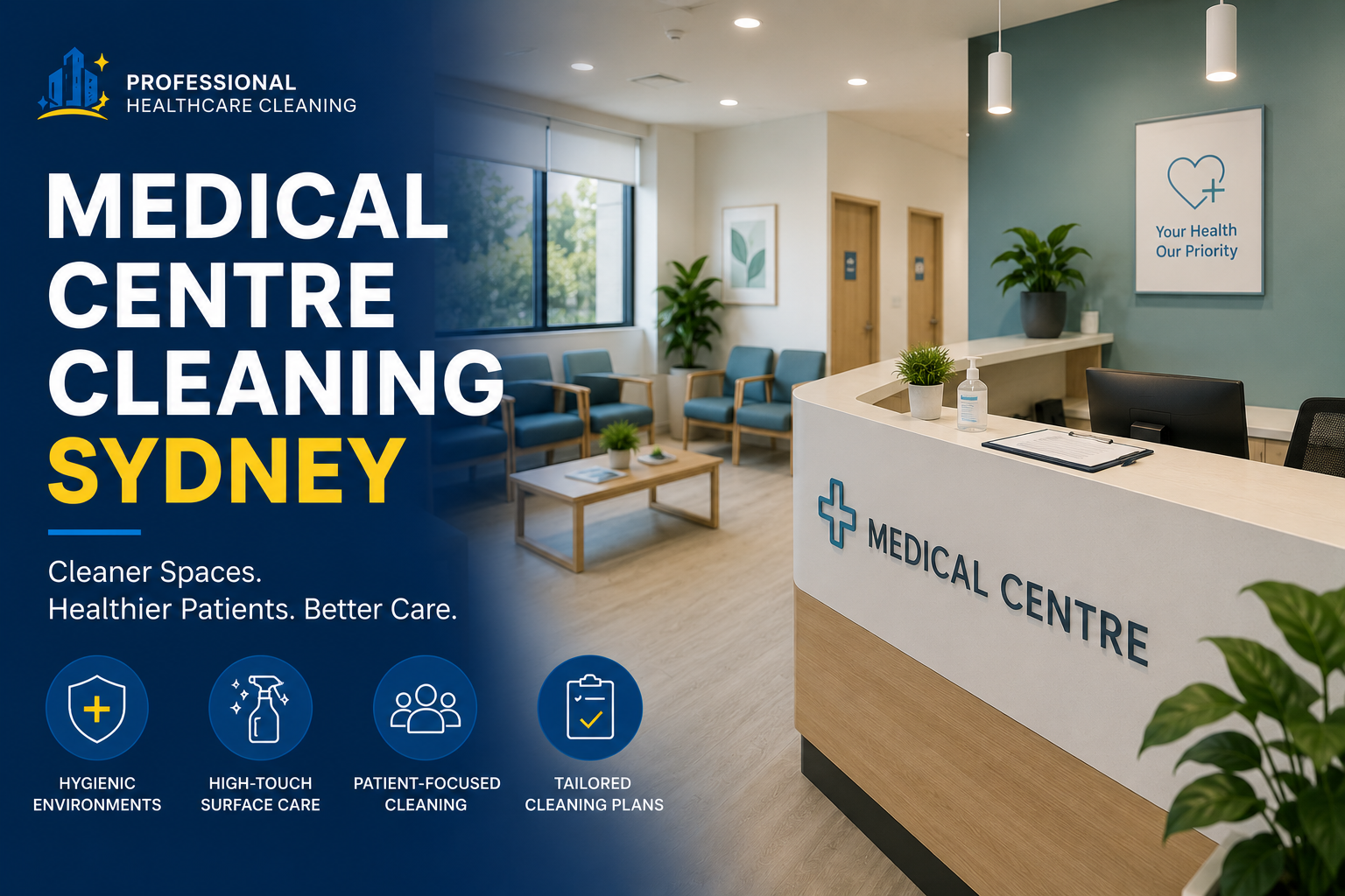 Medical centre practice interior – Eastern Suburbs Cleaning Group